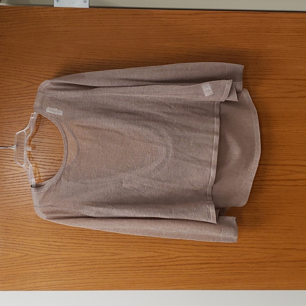 Sheer woman's top